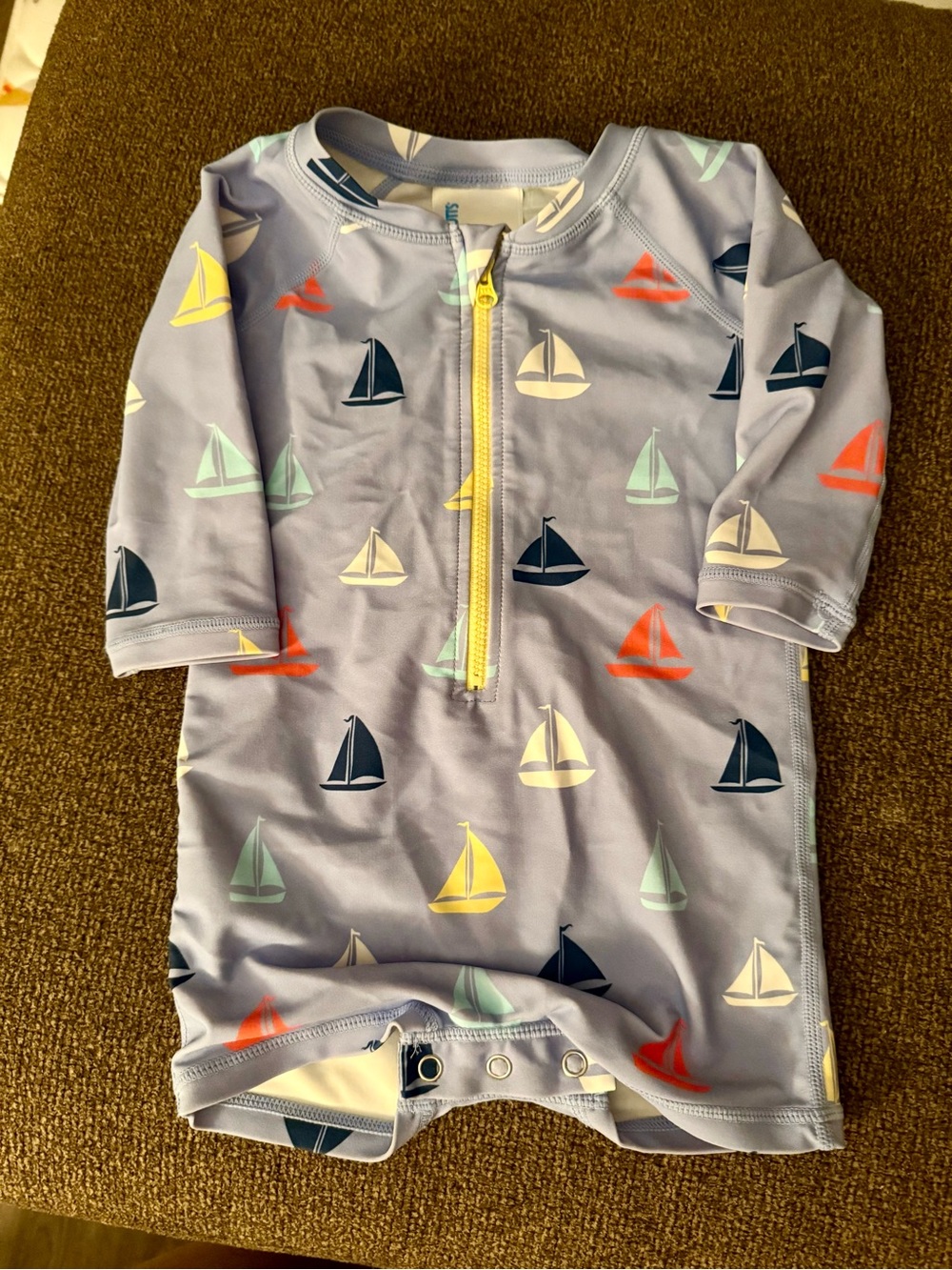 RuggedButts Swim Rompers (3), Babygoal Swim Diapers (2) and Bucket Hat